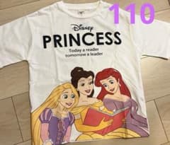 Kids' short-sleeved princess top, size 110, brand new, Disney.