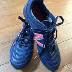 New Balance サッカースパイク ネイビー ピンクのサムネイル