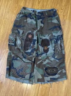 80sカモショートパンツBAGGY BORO CUSTOM 一点物 80sカモショートパンツBAGGY BORO CUSTOM 一点物 - メルカリ