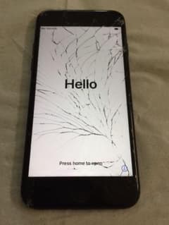 未使用イヤホン＋iPhone7 Black 32GB ジャンクのサムネイル