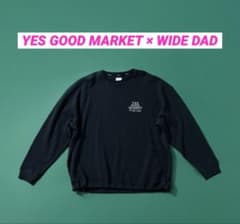 YES GOOD MARKET × WIDE DAD YGMDad CREW - メルカリ
