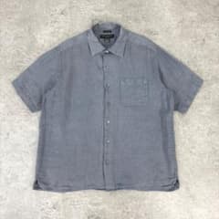 90s BANANA REPUBLIC バナリパ リネン 半袖シャツ 麻 - メルカリ
