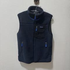 patagonia フリースベスト M ダークブルーのサムネイル