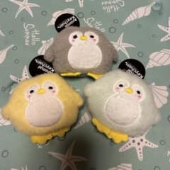 Animal Keychain ぬいぐるみマスコット 3個セットのサムネイル
