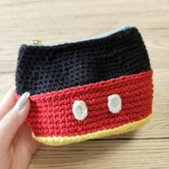ハンドメイドキャラクターポーチのサムネイル