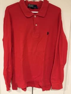 Polo by Ralph Lauren 長袖ポロシャツ レッド Mのサムネイル