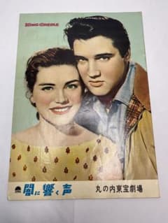 ☆闇に響く声☆映画パンフレット☆当時物☆エルヴィス・プレスリー☆66