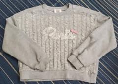 Cathy motherways キッズ トレーナー 130cm グレーのサムネイル