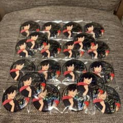 ハイキュー アニメデッキ ホログラム缶バッジ 紙飛行機 黒尾鉄朗 20点