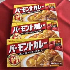 ハウス バーモントカレー 甘口 12皿分×3箱セットのサムネイル