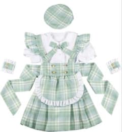 クリアストーン メイド服　グリーンのサムネイル