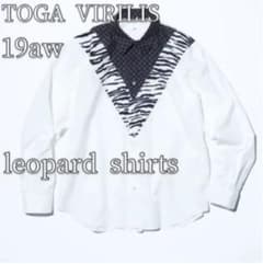 TOGA VIRILIS 19aw leopard shirts 48 美品のサムネイル