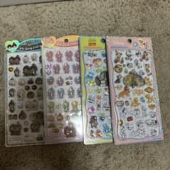 モンチッチ ディズニー プチドロップステッカー 4種セットのサムネイル