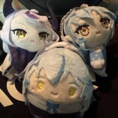 ホロライブ ぬいぐるみ マスコット 3種 ラプラスダークネス 雪花ラミィのサムネイル