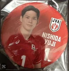 バレーボール 男子日本代表 缶バッジ 3点セットのサムネイル