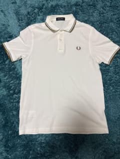 【値下げ可能】FRED PERRY ホワイト ポロシャツ Mのサムネイル