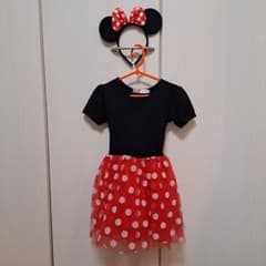 【専用】ハロウィン　ミニーマウス　ワンピース　カチューシャのサムネイル