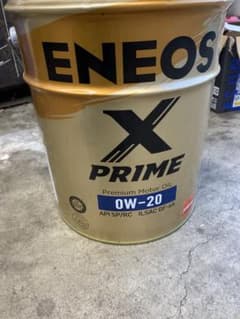 【新品未開封】ENEOS X PRIME 0W-20 20L ペール缶のサムネイル