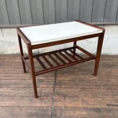 C1 オールドカリモク カリモク家具 木製 サイドテーブル コーヒー