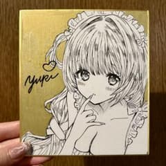 メロン サマー OCミニ色紙 yupi直筆サイン入り - メルカリ