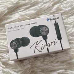 Bluetoothイヤホン キラリ ブラックのサムネイル
