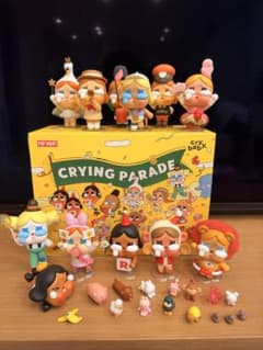 POP MART CRYBABY Crying Parade フィギュア - メルカリ