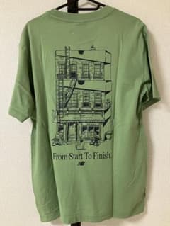 New Balance グリーン Tシャツ S（日本Mサイズ）のサムネイル