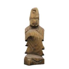 円空　木彫 馬頭観音（14cm bt6521） 仏像 円空仏 摸刻 木彫 - メルカリ