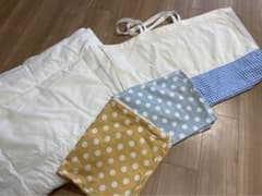 保育園用お昼寝布団4点セット　中古のサムネイル