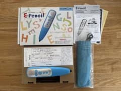 公文式 KUMON E-pencil 青色 タッチペン 収納ケース付きのサムネイル