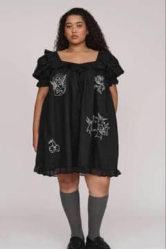 LAZY OAF シェラブスフリルミニドレスM LAZY OAF シェラブスフリルミニドレスM - メルカリ