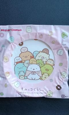 미스터 도넛 스미코구라시 멜라민 플레이트 미스도