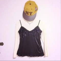 【値下げ交渉可 】サテン レース ランジェリーのサムネイル