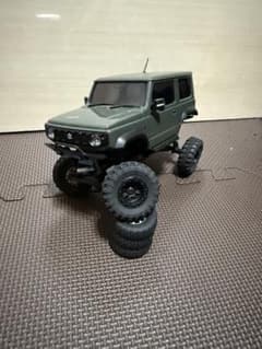 京商　ミニッツ4×4ジムニー 社外サーボ&ESC 老舗×老舗の大人気ブランド同士が夢のコラボ！ 京商ミニッツ4×4