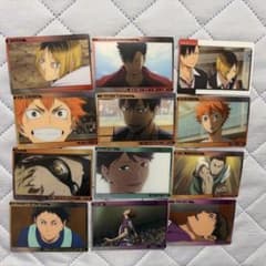 ハイキュー!! ウエハース7 カード12種セットのサムネイル