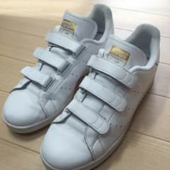 Stan Smith ベルクロ ホワイト ゴールドのサムネイル