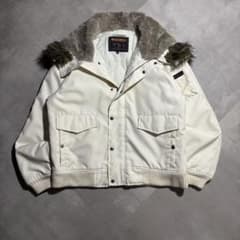 WOOLRICH ウールリッチ n2b フライトジャケット 白 y2k 短丈 - メルカリ