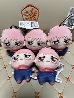 呪術廻戦 ちょぴぬいぷち マスコット 虎杖悠仁 5体 - メルカリ