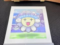 Murakami 村上隆 Flower メルカリ - ED39/100 直筆サイン シャンプーハット 村上隆 ED100 シャンプーハット #1480 版画