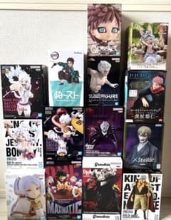 人気アニメ ジャンプ系アニメ 最新プライズフィギュア 14点セット