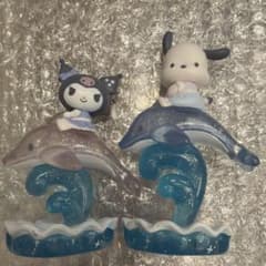 【サンリオ】クロミ・ポチャッコ　シャイニードルフィン　シークレットマスコットのサムネイル