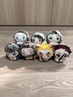 Demon Slayer: Kimetsu no Yaiba Hug Character Collection 7-Piece Set - Clothespin Plush Toys