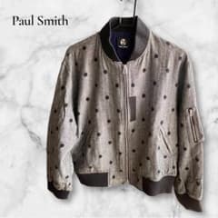 ポール・スミスPS Paul Smith 水玉 ドットブルゾン グレー - メルカリ