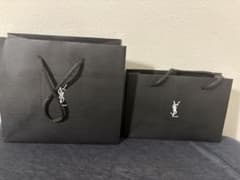 YSL ブラックショップ袋 2点セットのサムネイル