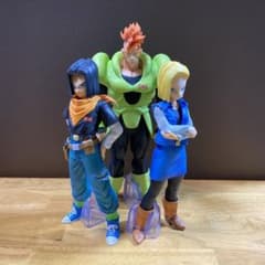 ドラゴンボール　一番くじ　人造人間16号17号18号セットのサムネイル
