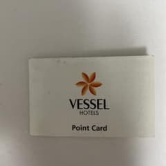 Vessel Hotels ポイントカードのサムネイル