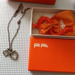 Folli Follie ダブルハート ネックレスのサムネイル