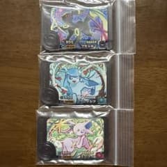 3枚セット ポケモンフレンダ ブラッキー グレイシア エーフィ - メルカリ