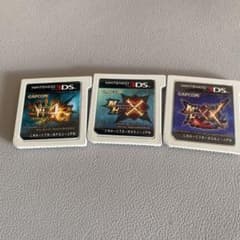 몬스터 헌터 3DS 소프트 3점 세트