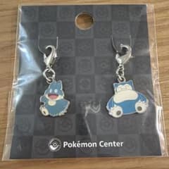 ポケモンセンター 全国ずかんメタルチャーム カビゴン ゴンベのサムネイル